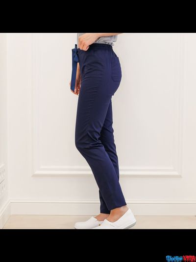 Брюки-слимы DOCLIKE SLIM DL233 Синие