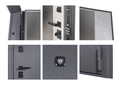 Стальная дверь    Беркут с зеркалом