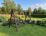 Детские деревянные качели из дерева "Дуэт"