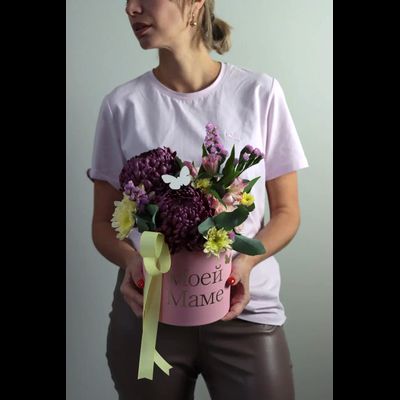 Цветочная композиция для мамы № 606