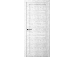 Дверь Дублин бетон светлый, стекло мателюкс