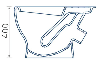 Унитаз-компакт Луна-1 белый (ВКЗ)