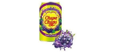 Chupa Chups Газированный Напиток Виноград 345мл (24)