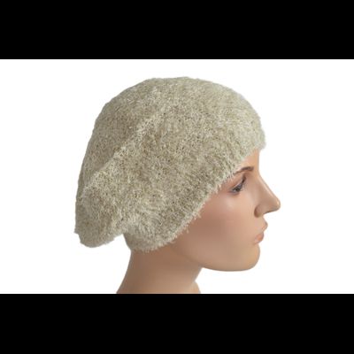 Берет Vizio 1528 BO белый стразы