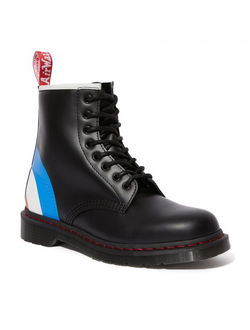 БОТИНКИ DR. MARTENS (доктор мартинс) 1460 THE WHO ЧЕРНЫЕ