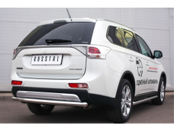 Защита заднего бампера d63 (дуга) MITSUBISHI OUTLANDER 2014-2015