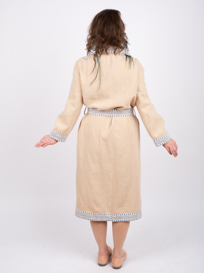 Халат для бани и дома из крапивы