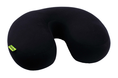 Дорожная подушка-подголовник антистресс "Комфорт" черный