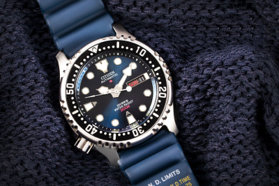 Citizen ny0040 blue best sale