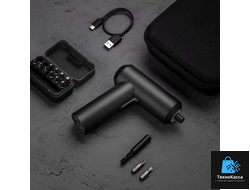 Отвертка электрическая Xiaomi Mijia Electric Screwdriver Gun (черный) (MJDDLSD001QW) LED подсветка