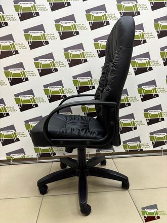 Офисное кресло Chairman 416 Россия ЭКО черный матовый