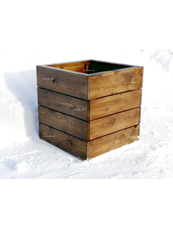 Кашпо деревянные декоративные