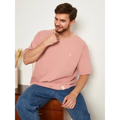 МУЖСКАЯ ФУТБОЛКА РОЗОВАЯ &quot;ВОЗДУШНАЯ&quot;