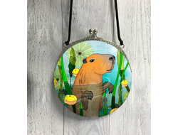 Сумка круглая Капибара, Kapibara-san №4