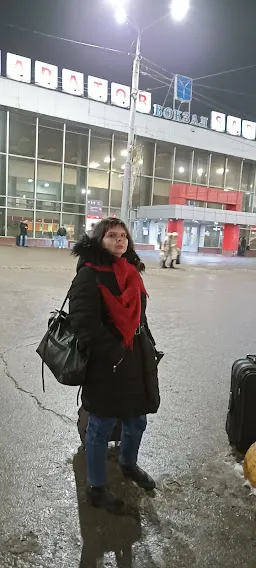 Прибыли в Саратов..