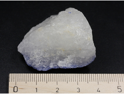 Дюмортьерит в кварце, Бразилия (40*36*23 мм, 32 г) №27212