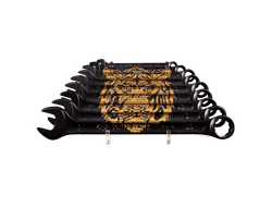 Набор комбинированных ключей "TIGER TOTEM", 6-19 мм, подставка, 9 предметов KING TONY P12D09MRS11