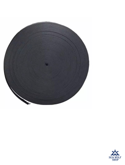 Поясная лента моностропа мерная 2.3 мм (черный) 1м