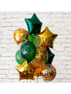 фонтан шаров Милитари (СиК)