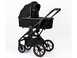 Коляска 3в1 Peppy Tecla 2024 Rose Black, Черный