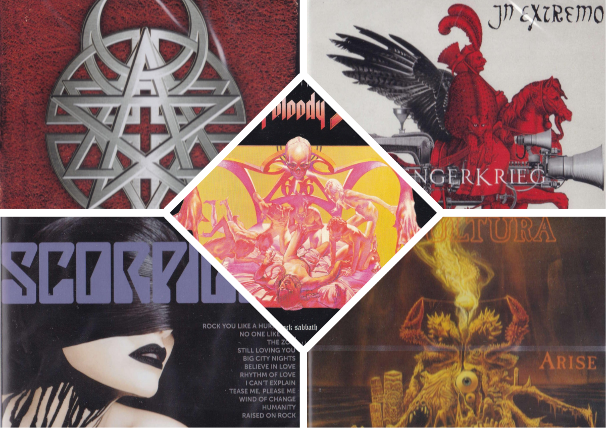Sepultura, Disturbed, Scorpions, In Extremo, Black Sabbath