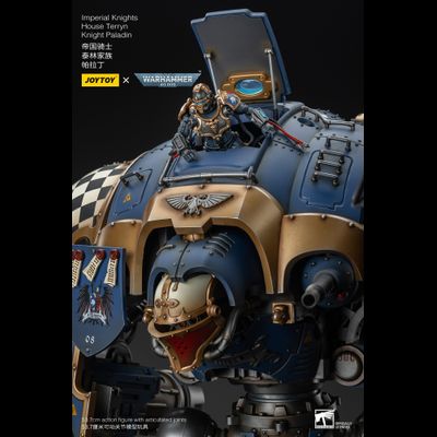 ПОСЛЕ ОБЗОРА - Рыцарь-паладин дома Террин (Warhammer 40k) - КОЛЛЕКЦИОННАЯ ФИГУРКА 1/18 Imperial Knights House Terryn Knight Paladin (JT9299) - JOYTOY
