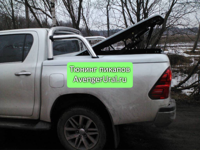 Крышка Top Up TS II с дугой безопасности, открывается в 2 положениях