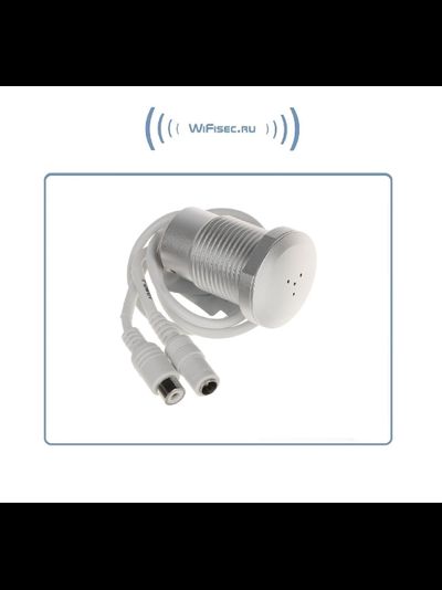 Dahua DH-HAP120-V. Вандалостойкий всепогодный конденсаторный микрофон для систем видеонаблюдения (-20 до +60 Гр. С)