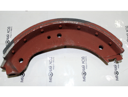 Колодка тормозная ДВ 1792, ЕВ 735 (левая) 6947.20 03.00.00-01 Ф 335