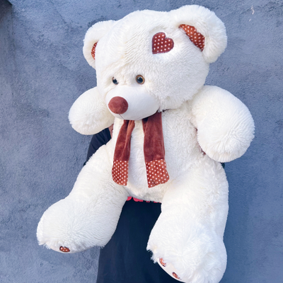 Плюшевый мишка 90 см бежевый Тони