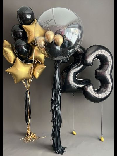 Сет "Любимому на 23" (13 шариков)