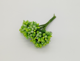 Букетики тычинок, цвет зеленый(12 штук)