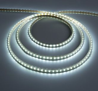 Светодиодная лента 220В, 7,2 Вт/м, LED108/м, SMD3014,13Лм/LED , IP68, 100 м