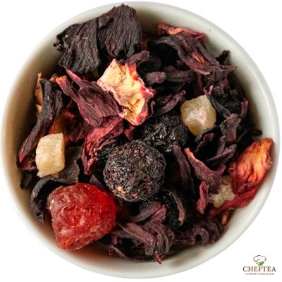 Фруктовый чай каркаде с вишней - Огненная вишня 250г