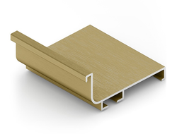 GOLA Профиль L для нижней базы, Золото крацованное (brush polish), L=...мм   GA0779.VP410.GLBAN.CJ  ARISTO