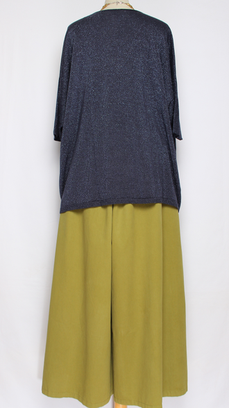 ДЖЕМПЕР-ПУЛОВЕР "КИМОНО ЛЮРЕКС" хаки, чайная роза, синий  р.50-56