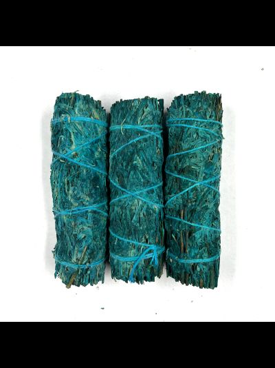 Пучок голубого шалфея с Гибискусом 10 см. (США)