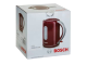 Чайник BOSCH TWK7604, 1,7 л, 2200 Вт, закрытый нагревательный элемент, пластик, красный