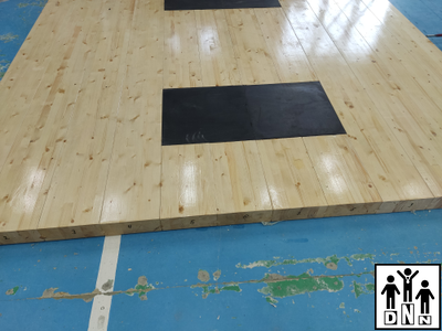 Помост тяжелоатлетический 3х3