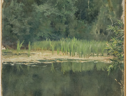 Купить картину обогреватель, репродукция Васнецова Аленушкин пруд