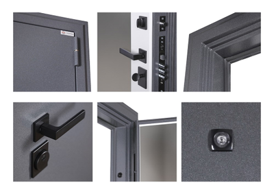 Стальная дверь    Беркут с зеркалом