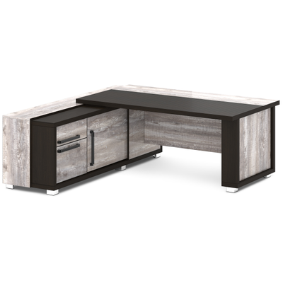 Дуб Линдберг Темный и Бетон Пайн