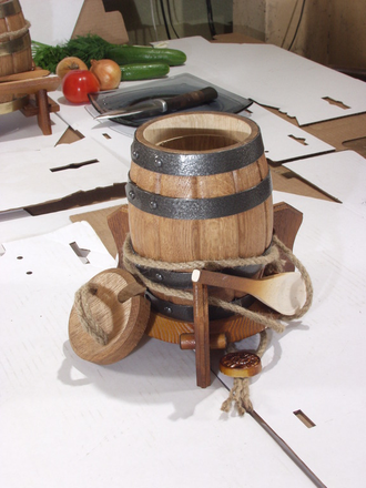 Бочонок подарочный для солений 5 литров