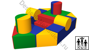 Мягкий игровой комплекс «Корабль»