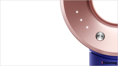 Фен Dyson Supersonic HD07 сине-розовый с подарочным боксом и расческами оригинал