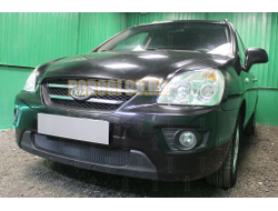 Защита радиатора KIA Carens III 2006-2012 black
