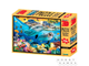 3D ПАЗЛЫ PRIME 3D, ДЕЛЬФИН, РЫБА, 500 ДЕТАЛЕЙ, PUZZLE, МОРСКИЕ, РЫБКИ, КАРТИНКА, ОКЕАН