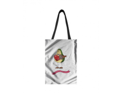 Сумка-шоппер вертикальная #4 на День влюблённых, 14 февраля