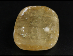 Кальцит жёлтый (золотистый), галтовка, Бразилия (25*23*19 мм, 24 г) №35241