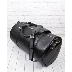 Кожаная дорожная сумка Faenza Premium black (арт. 
4033-01)